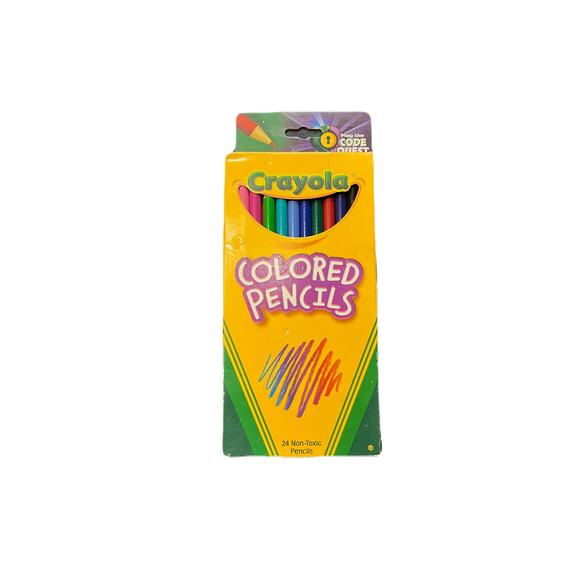 24 Crayola Colored Pencils Non-Toxic Pencils - Picture 1 of 3